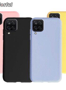 For Samsung Galaxy A12 A31 Case Simple Candy Shockproof Sof