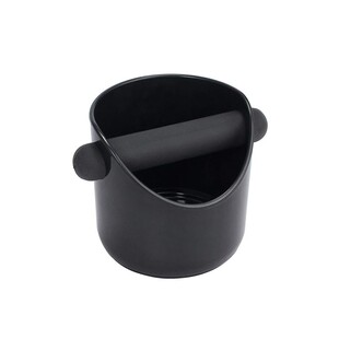 1pc Coffee Grind Knock Box And Espresso Dump Bin Black House