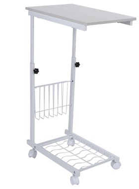 Computer Table Height Adjustable Laptop Desk with Detachable