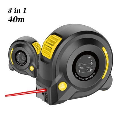 Infrared Laser Tape Measure Digital Range Finder 40M Measure