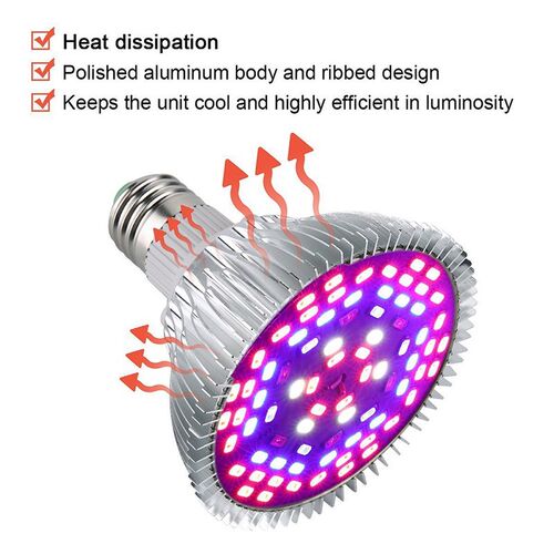 1pcs E27 E14 GU10 LED Plant Grow Light 28LED Bulb Full Spect