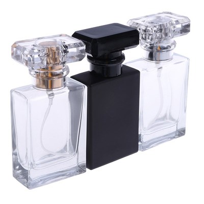 1pc 30ml glass perfume bottle atomizer perfume bottle transp