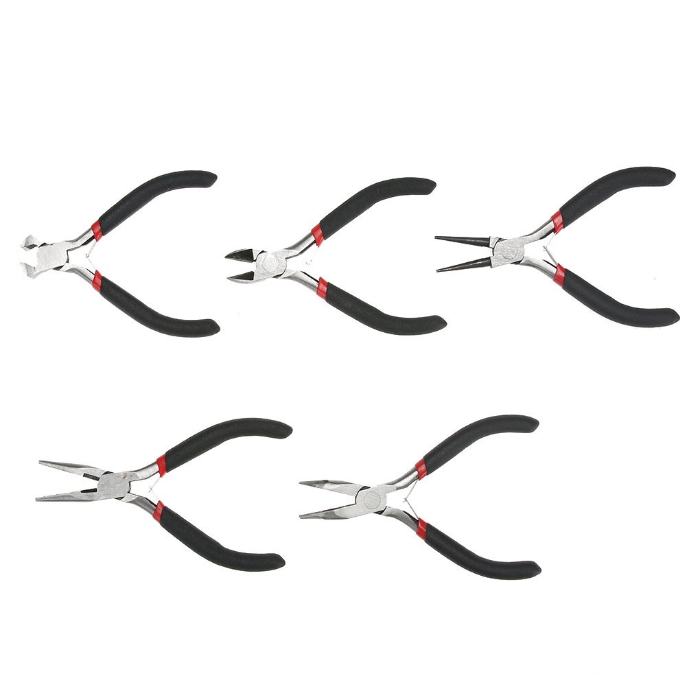 5Pcs/set Mini Multi-functional Mini Jewelry Pliers Tool Kit