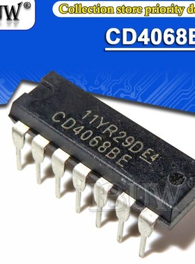 100PCS CD4068BE DIP14 CD4068 DIP-14 CD4068BD DIP