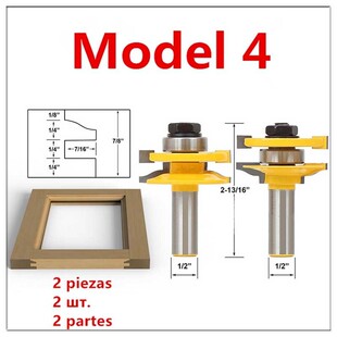 Cabinet Door Rail Stile Milling Cutter Carbid Woodworking Ro