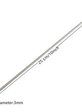 1pcs Titanium Alloy Bar Metal Shaft Bar Round Rod 3mm x 250m
