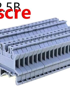 50Pcs UK2.5B CE approved UK-2.5B DIN rail Terminal blocks Ph