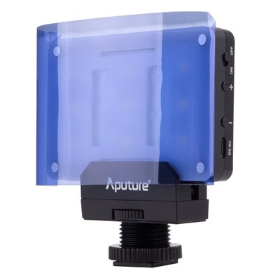 Aputure AL M9 LED Video Light pockable TLCI/CRI 95+ on came