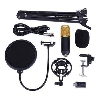 Condenser Microphone Bundle BM 800 Mic Set for Studio Recor
