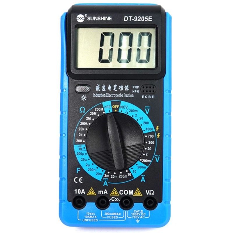 205e mobile phone repair smart digital multimeter mini unive