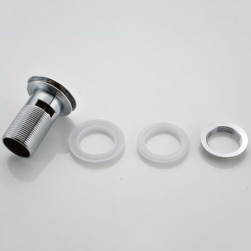 JOYLOVE Pop Up Drain with Overflow Chrome Finish Zinc alloy