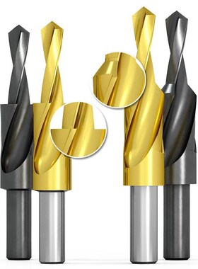 90/180 Degree M35 Cobalt/HSS Counterbore Twist Step Drill Bi