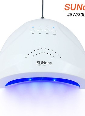 SUNone 48W UV Lamp For Nail Dryer 30PCS LED Lamp For Manicur