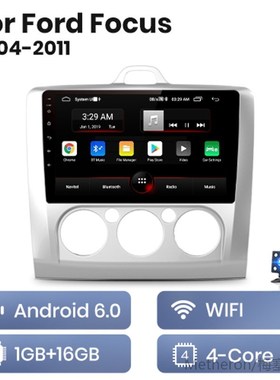 AWESAFE PX9 for d Focus 2 3 Mk2 / Mk3 2004-2011 Car Radio Mu