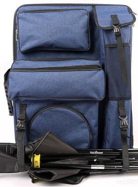 Large Capacity 4K Canvas Artist Portfolio Carry Shoulder Bag