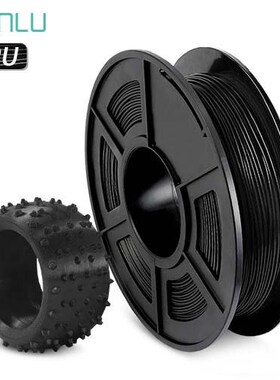 SUNLU TPU Filament 3D Printer Filament Flexible Black 1.75m