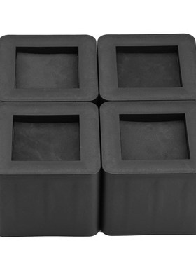 4 Pcs/Set Furniture Leg Risers PP Plastic Non-Slip Riser 适