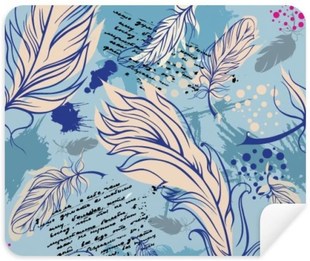 Feather Water Ocean Dot Letter Phone Screen Cleaner Glasses