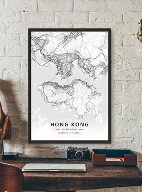 Hong Kong Map Post