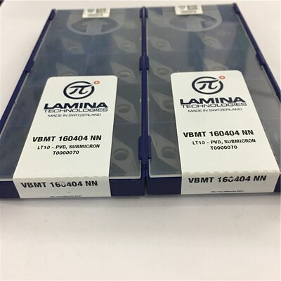 VBMT160404-NN LT10  Original LAMINA carbide insert with