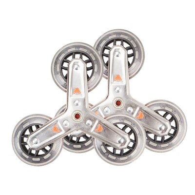 1 Pair 360 Swivel Shopping Cart Trolley Grocery Carts Heavy