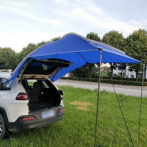 Portable Rain Proof Car Tent 3-4 Person Outdoor Camping Picn