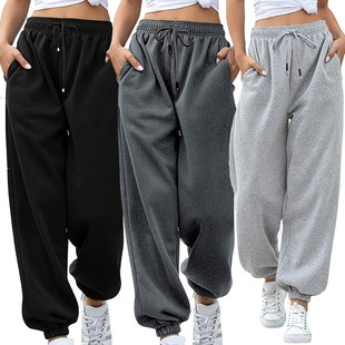 Women Pants Black Jogging Sweatpants Women For Pants Baggy S