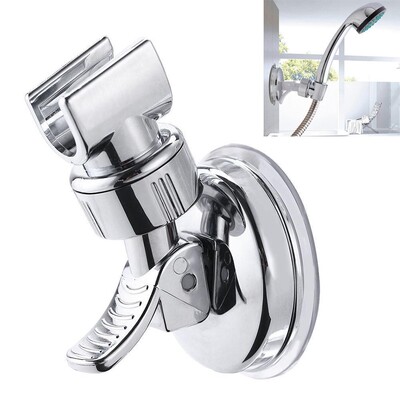 Adjustable Shower Head Handset Holder Rack Bracket Suction