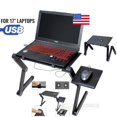 Laptop Stand able Lap Desk ray Portable Adjustable for Bed