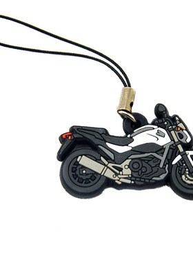 OneBandaHouse Motorcycle Design Custom 3D Soft PVC Keycha
