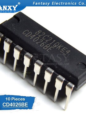 10PCS CD4026BE DIP CD4026 DIP16 HEF4026BP DIP-16 HCF4026BE n