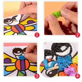 Diy House Crafts Toys For Children Felt Paper Girl Handicraf