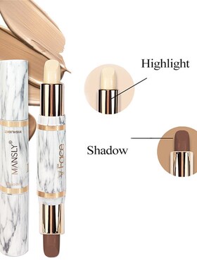 Double ended 2 In 1 Contour Stick Concealer Stick Highlight