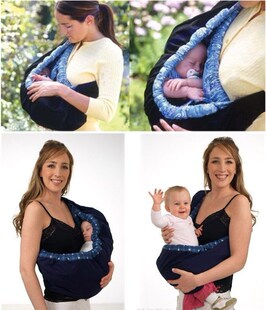 0-6M Infant Newborn Ergonomic Cloth Bag Baby Carrier Wrap Ba