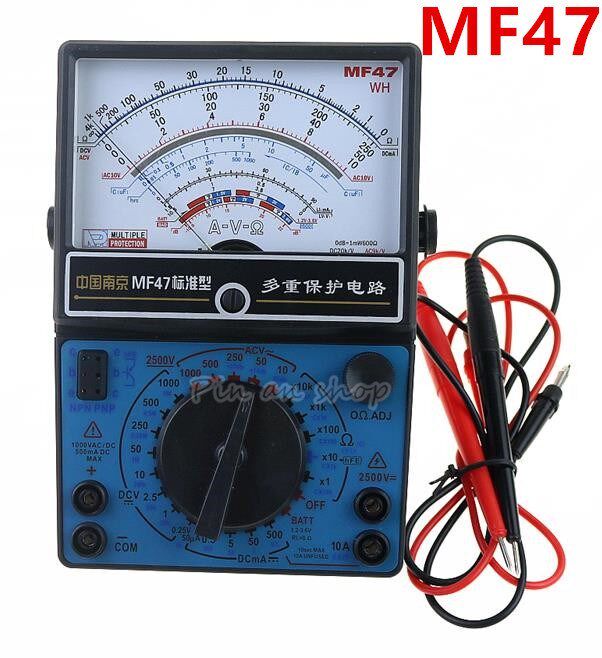MF47 DIY Kit electronic practice multimeter suite pointer mu