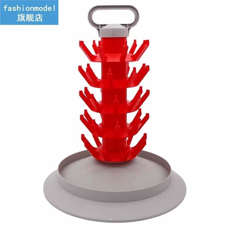 45 Bottle Drainer Tree with Handle Home Beer  Wine Bottling