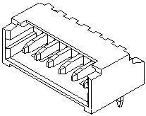 53048-0610 [Headers & Wire Housings RIGHT ANGLE HDR 6P]