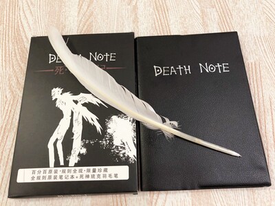 Role Playing Big Dead Note Writing Journal Notebook Diary Ca