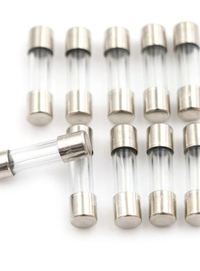 10pcs Slow 5mm x 20mm 1.6A T1.6A 250V Blow 1.6Amps Glass Tub