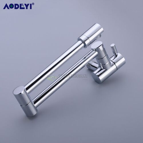 s Wall Mounted Kitchen Faucet Pot Filler Faucet Swivel Foldi