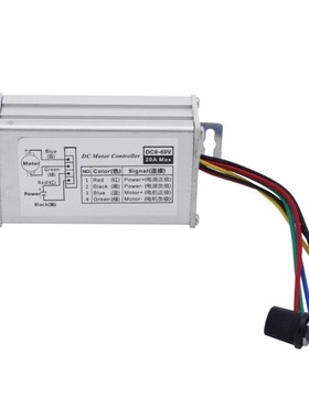 DC 9-60V 20A PWM AC Motor Speed Regulator Controller Module