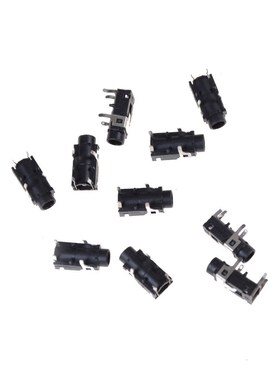 10pcs/lot 4 Pin  PJ321 3.5mm Female Audio Connector SMT Head