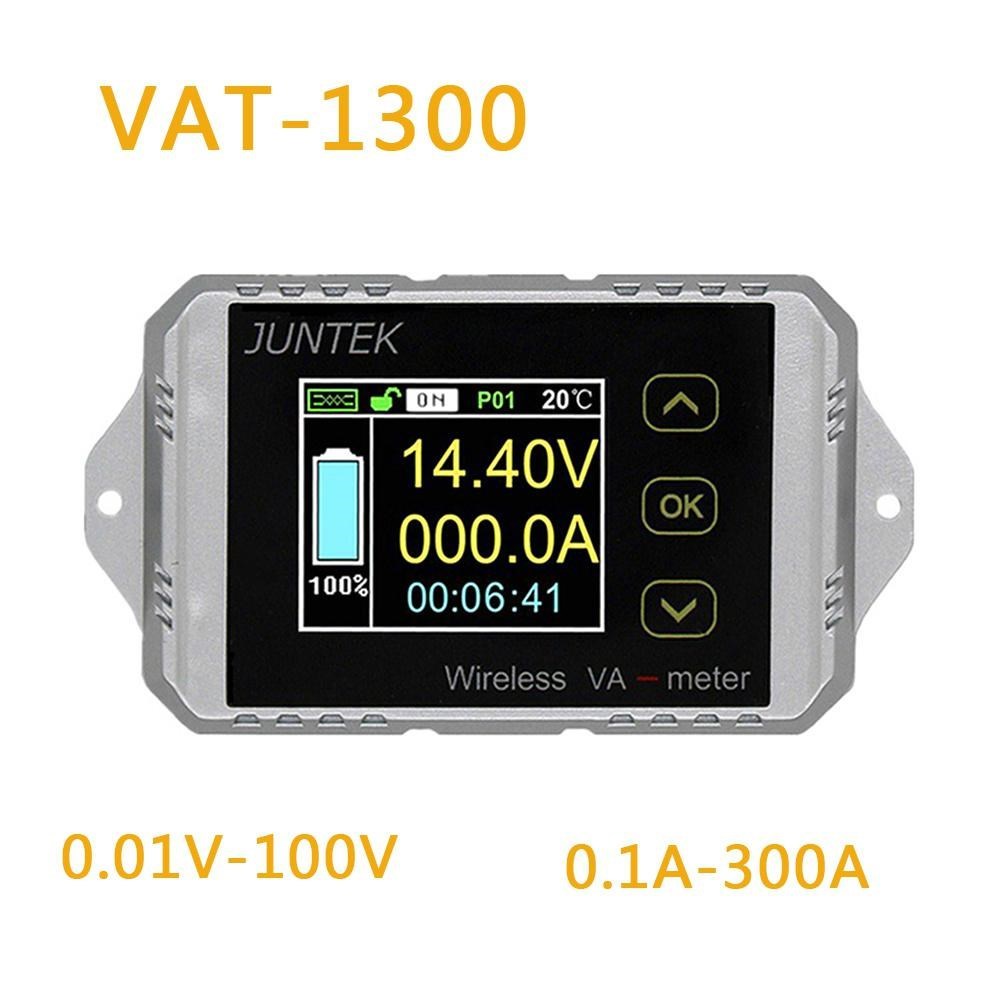 VAT1300 100V 300A Wireless Voltage Current Meter Car Battery