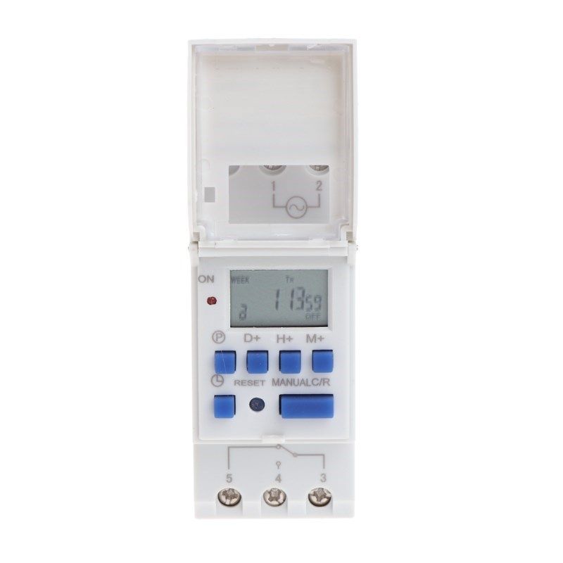16A Digital LCD 7-Day Programmable Timer AC 220V  Time Relay