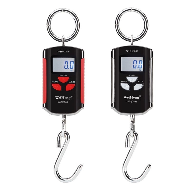 200kg 400lb Mini Crane Scale Heavy Duty Digital Hanging Scal