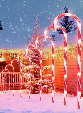 Christmas cane light lighting decoration holiday new year d