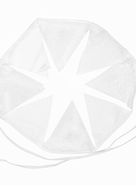 12 Flags 3.2m White Lace Cotton Fabric Bunting Pennant Flag