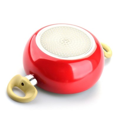 20cm Kitchen Soup Pot Fruit Pan Non-stick Aluminum Sauce Pan