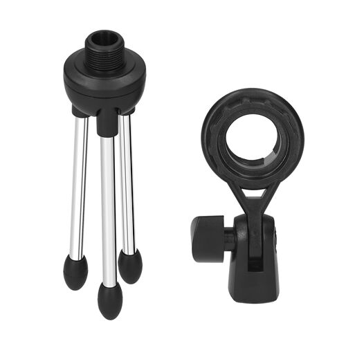 Foldable Desktop Microphone Tripod Stand 5/8 Inch Threaded