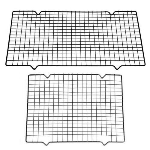 Nonstick Metal Cake Cooling Grid Rack Net Cookies Biscuits B